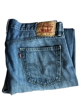 Levi's 559 Vintage Blue Men’s Straight Zipper🪰Jeans